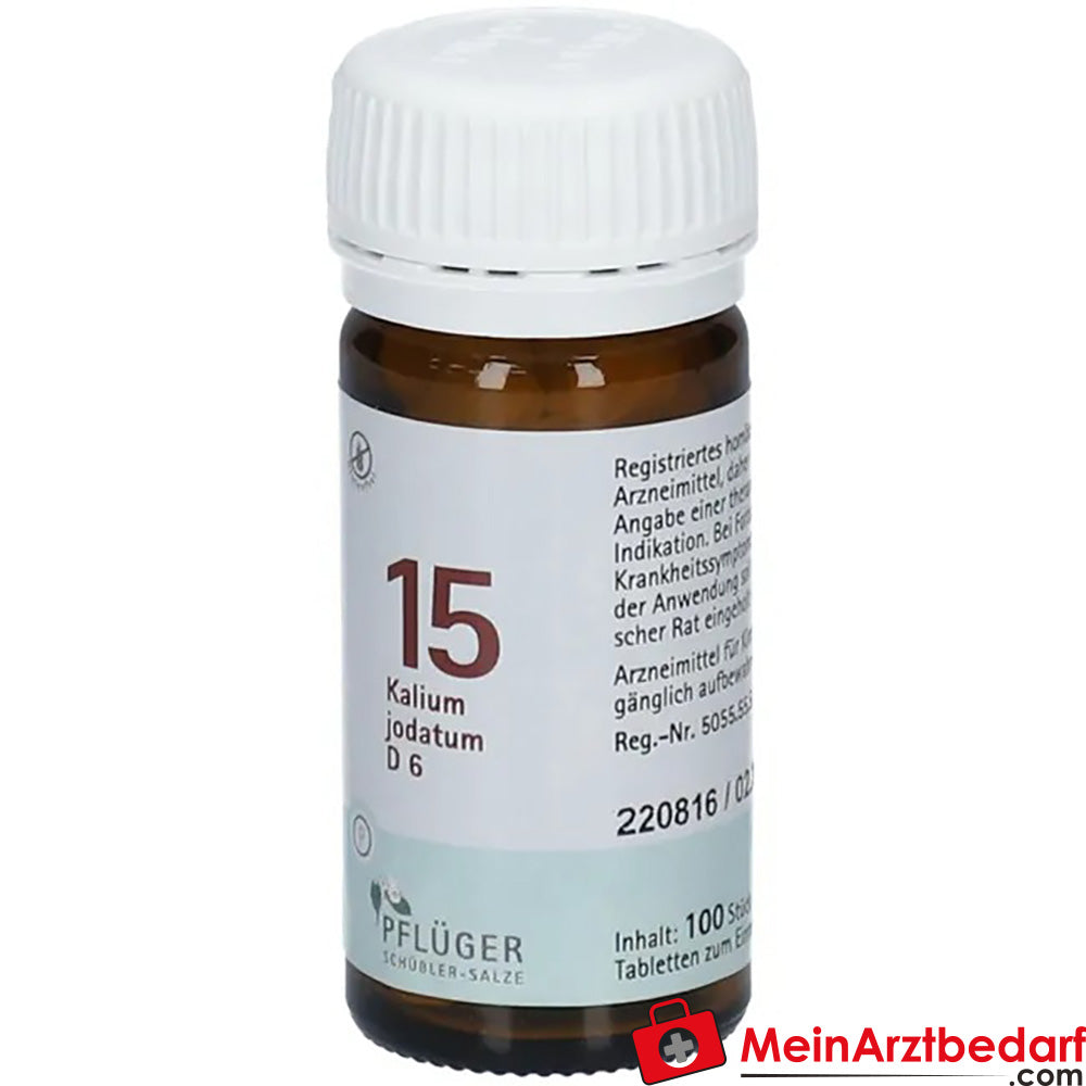 Biochemie Pflüger® Nr. 15 Kalium jodatum D6 Tabletten.