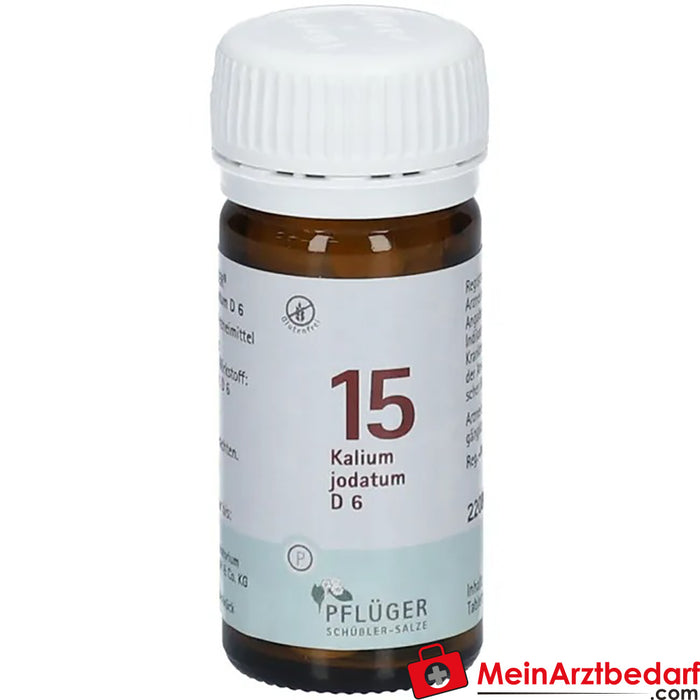 Biochemie Pflüger® 15 号碘化钾 D6 片剂