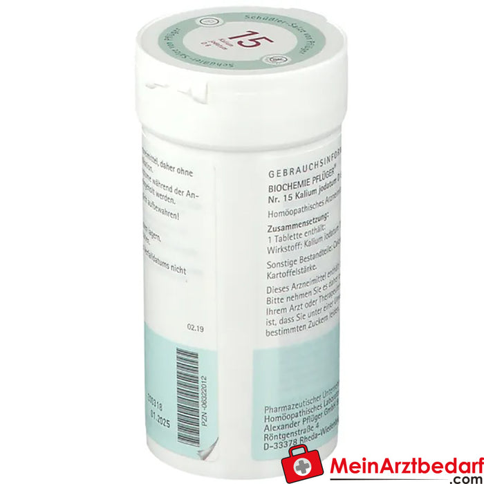 Biochemie Pflüger® Nr. 15 Kaliumjodatum D6 Tabletten