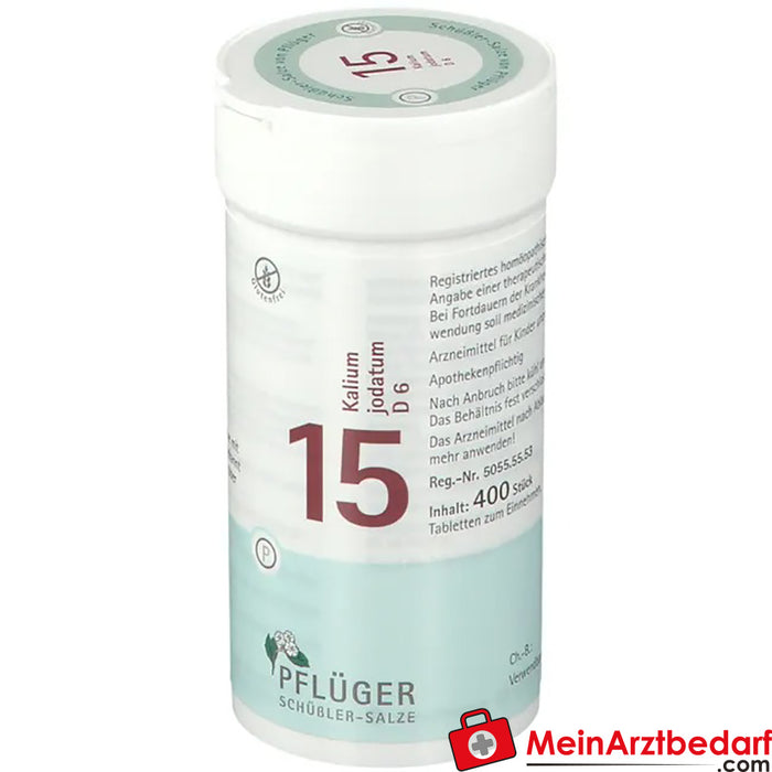 Biochemie Pflüger® N.º 15 iodato de potássio D6 Comprimidos