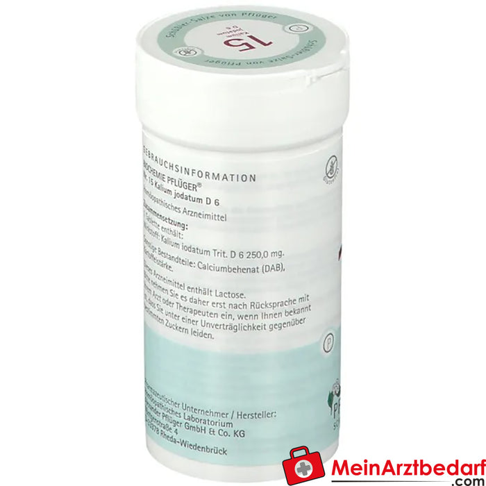 Biochemie Pflüger® No. 15 Potassium iodatum D6 Tabletki