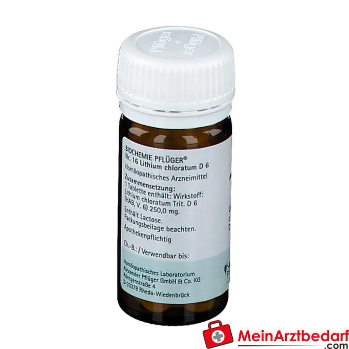 Biochemie Pflüger® Nr. 16 Lithium chloratum D6 Tabletten