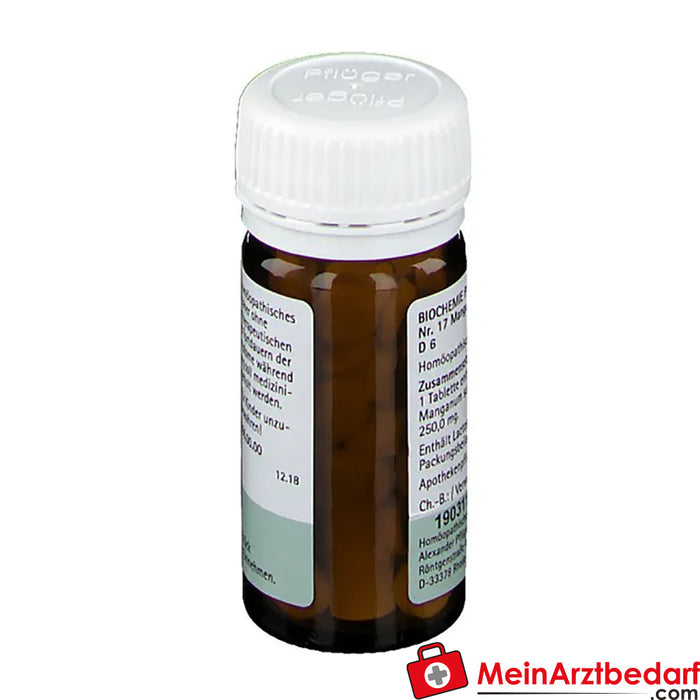 Biochemie Pflüger® Nº 17 Manganum sulphuricum D6 Comprimidos
