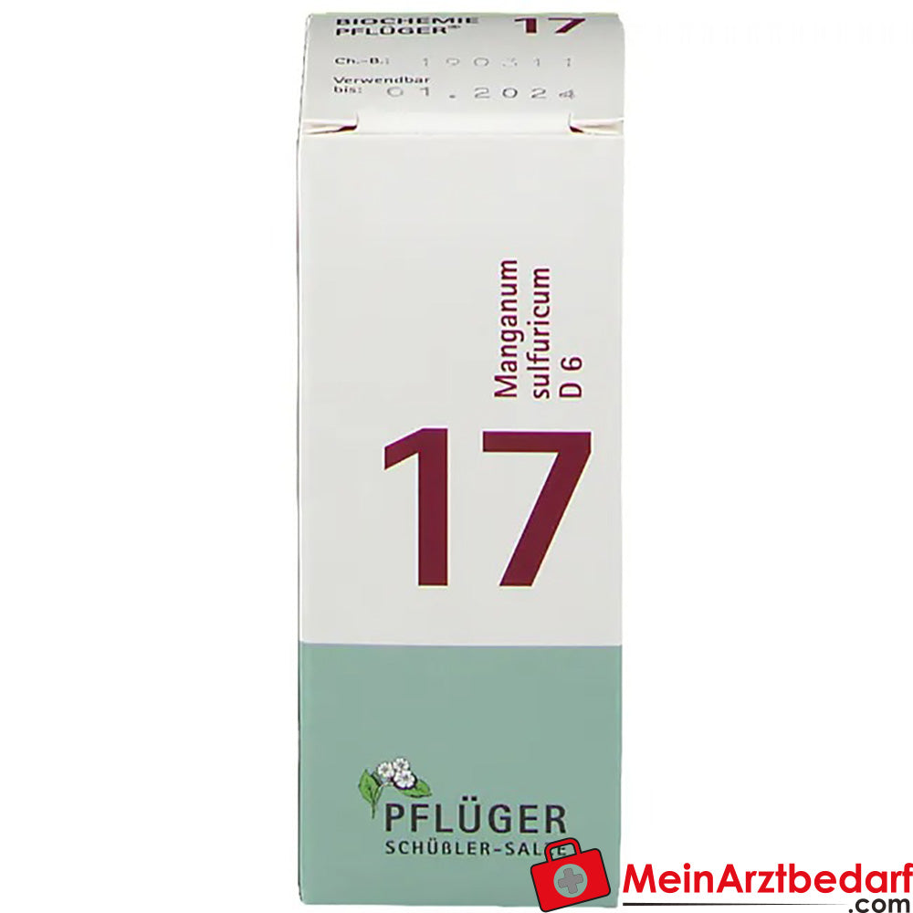 Biochemie Pflüger® Nr. 17 Manganum sulfuricum D6 Tabletten.