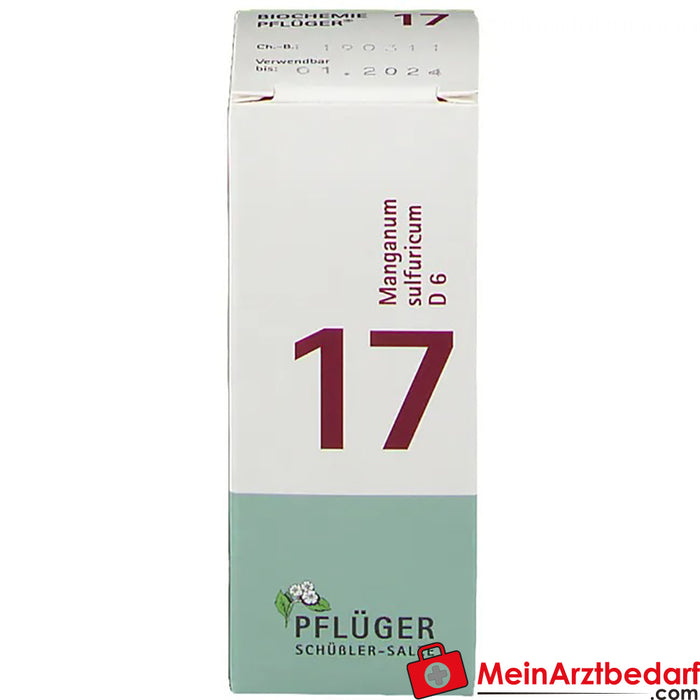 Biochemie Pflüger® No. 17 Manganum sulphuricum D6 Tabletki