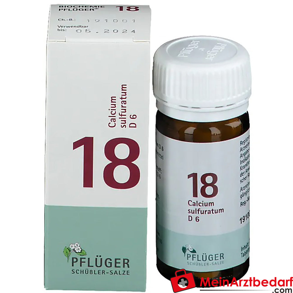 Biochemie Pflüger® Nr. 18 Calcium sulfuratum D6 Tabletten.