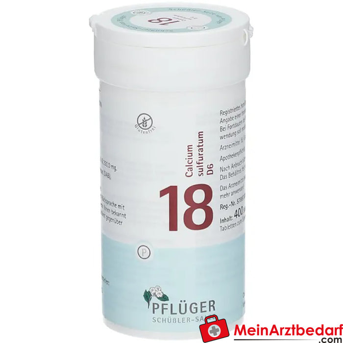Biochemie Pflüger® No. 18 Calcium sulphuratum D6 Compresse