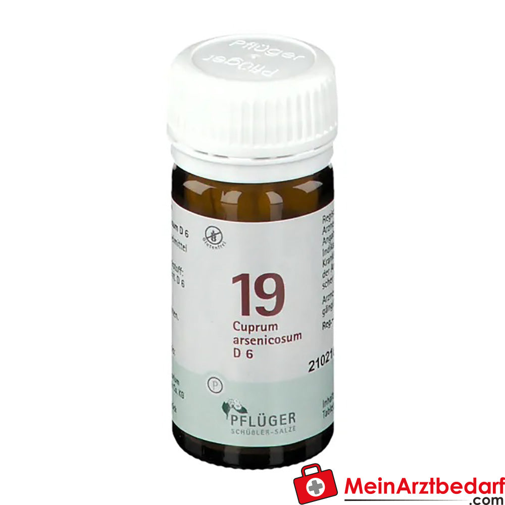 Biochemie Pflüger® Nr. 19 Cuprum arsenicosum D6 Tabletten.