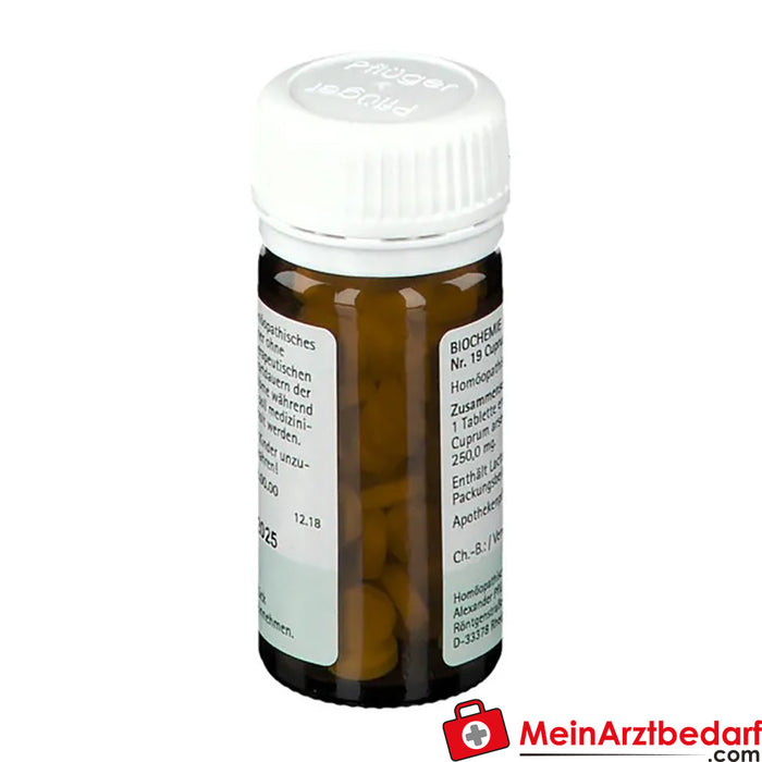 Biochimica Pflüger® No. 19 Cuprum arsenicosum D6 Compresse