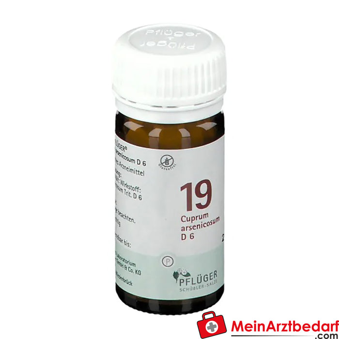 Biochemie Pflüger® No. 19 Cuprum arsenicosum D6 Comprimidos