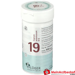 Biochemie Pflüger® Nr. 19 Cuprum arsenicosum D6 Tabletten.