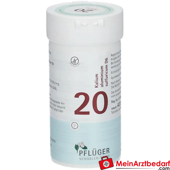 Biochemie Pflüger® N° 20 Kalium aluminium sulfat D6 comprimés