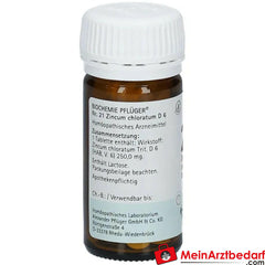 Biochemie Pflüger® Nr. 21 Zincum chloratum D6 Tabletten.