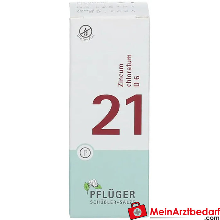 Biochemie Pflüger® No. 21 Zincum chloratum D6 Tabletki