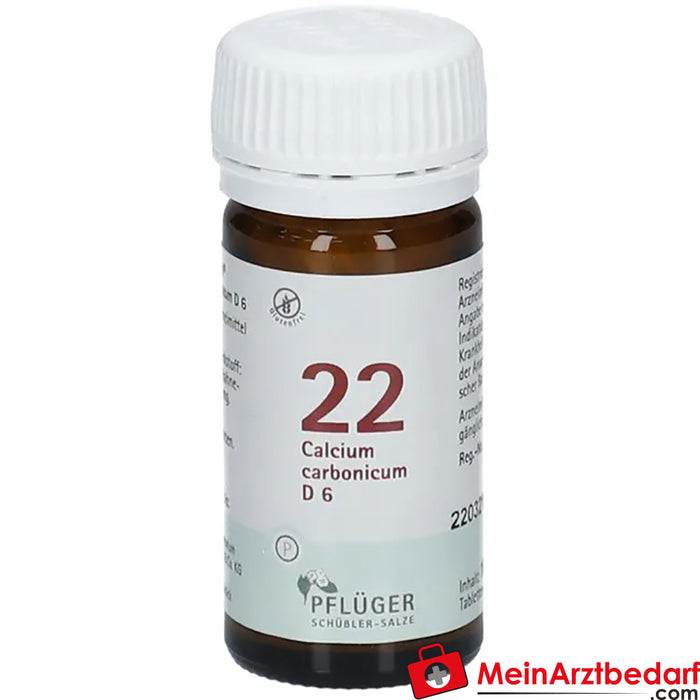 Biochemie Pflüger® No. 22 Calcium carbonicum D6 Comprimidos