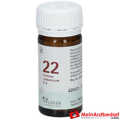 Biochemie Pflüger® Nr. 22 Calcium carbonicum D6 Tabletten.