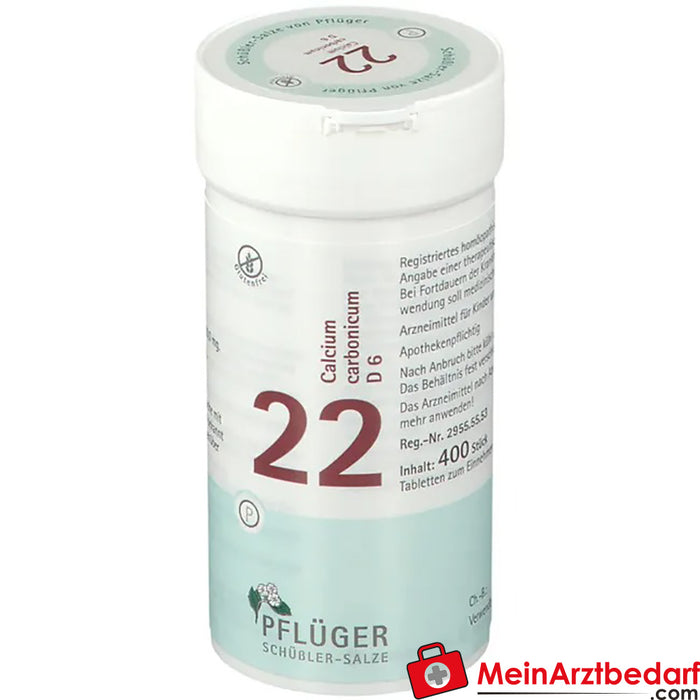 Biochemie Pflüger® No. 22 Calcium carbonicum D6 Tablets