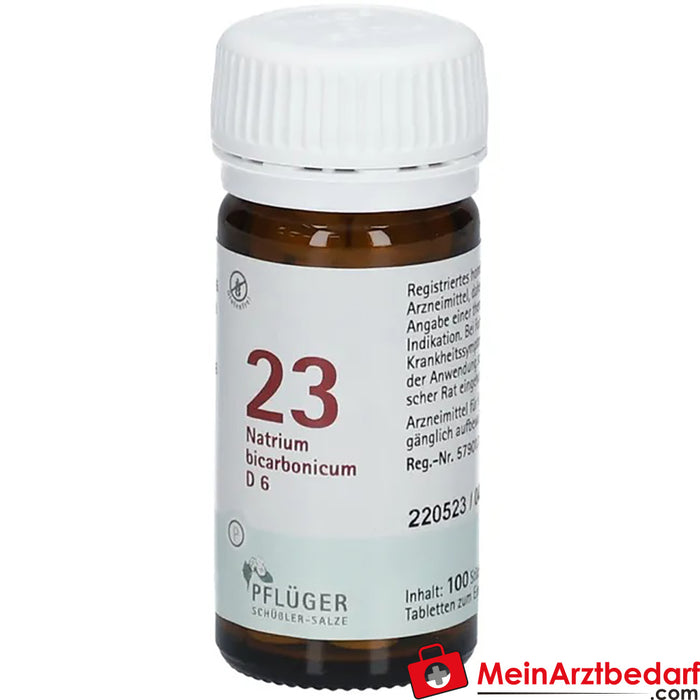Biochemie Pflüger® 第 23 号重碳酸钙 D6 片剂