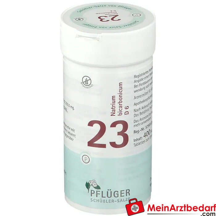 Biochemie Pflüger® 第 23 号重碳酸钙 D6 片剂