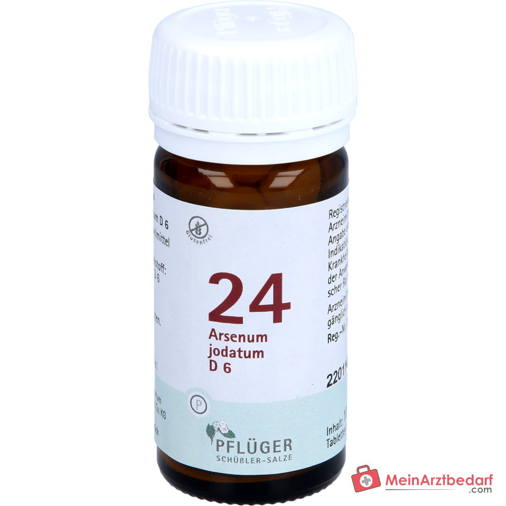 Biochemia Pflüger Nr 24 Arsenum iodatum D6 Tabletki 250 mg