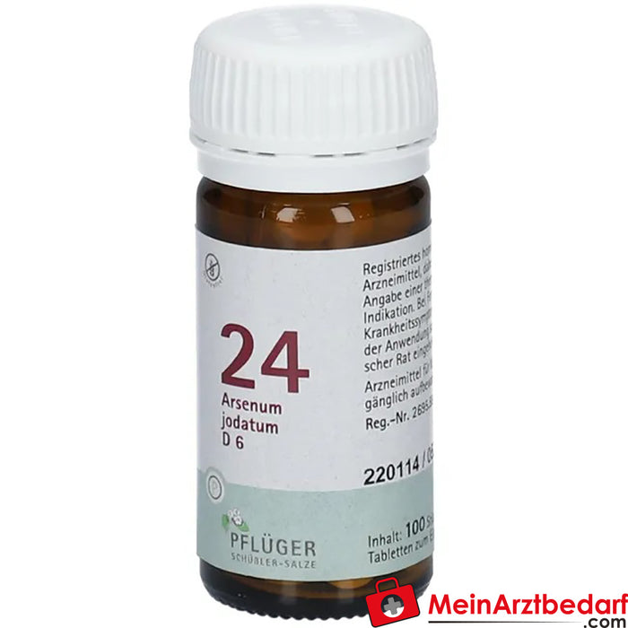 Biochemie Pflüger® 24 号碘化砷 D6 片剂