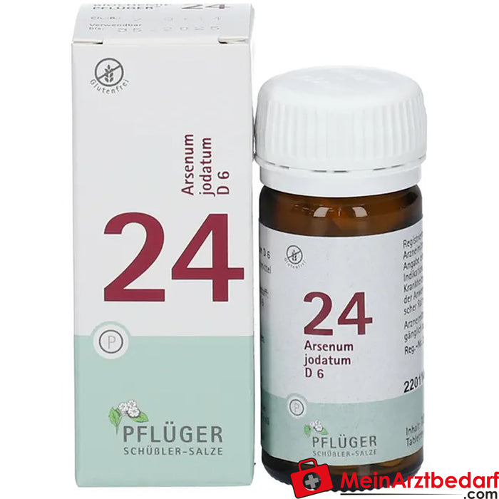 Biochemie Pflüger® 24 号碘化砷 D6 片剂