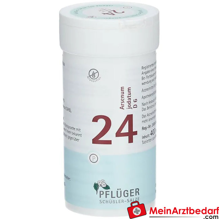 Biochemie Pflüger® 24 号碘化砷 D6 片剂