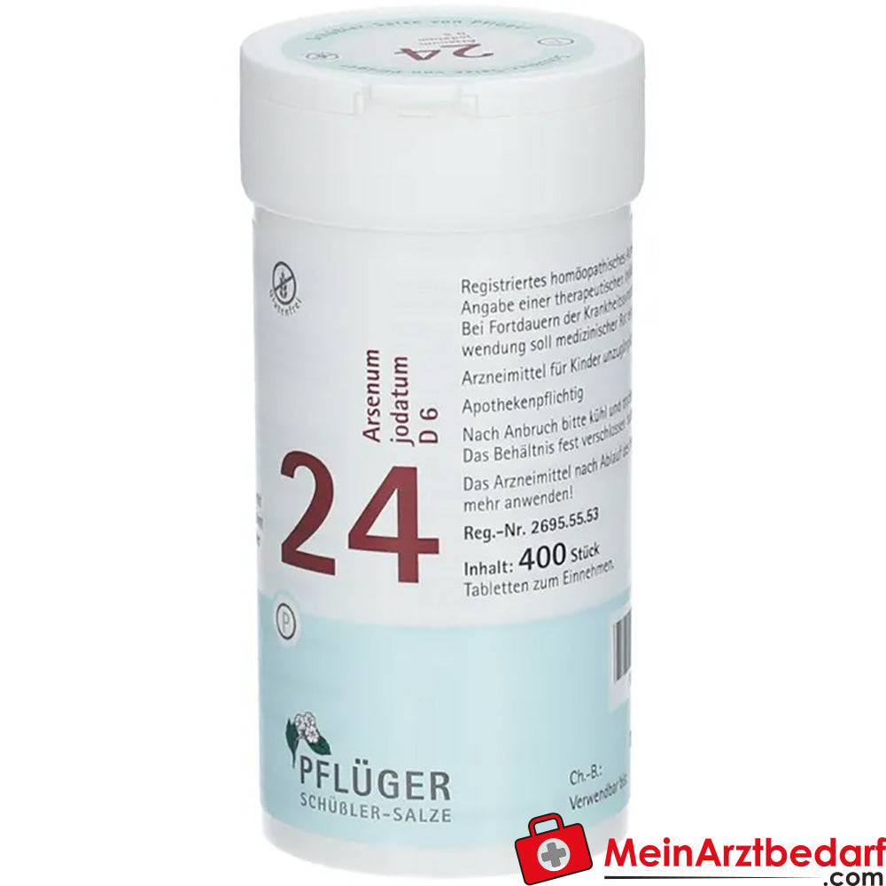 Biochemie Pflüger® Nr. 24 Arsenum jodatum D6 Tabletten.