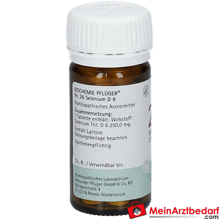 Biochemie Pflüger® Nº 26 Selenio D6 Comprimidos