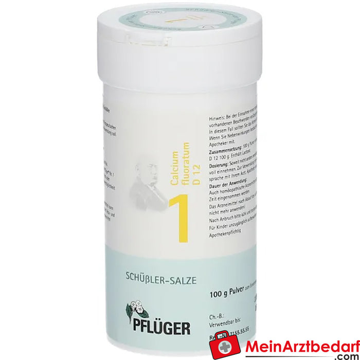 Biochemie Pflüger® No. 1 Calcium fluoratum D12 Polvo