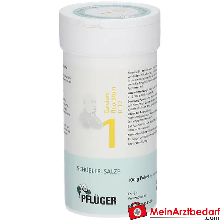 Biochemie Pflüger® 1 号氟化钙 D12 粉末