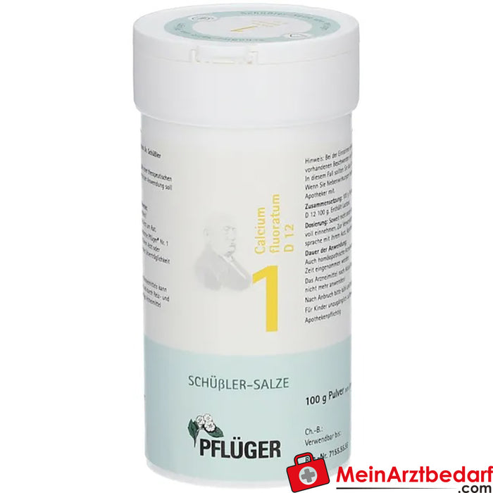 Biochemie Pflüger® 1 号氟化钙 D12 粉末