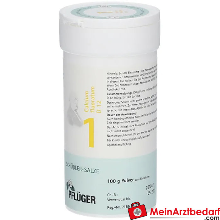 Biochemie Pflüger® Nr. 1 Calcium fluoratum D12 poeder