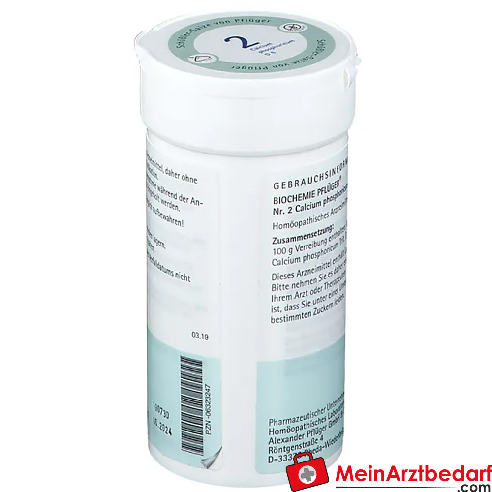 Biochemie Pflüger® Nr. 2 Calcium phosphoricum D6 Pulver.