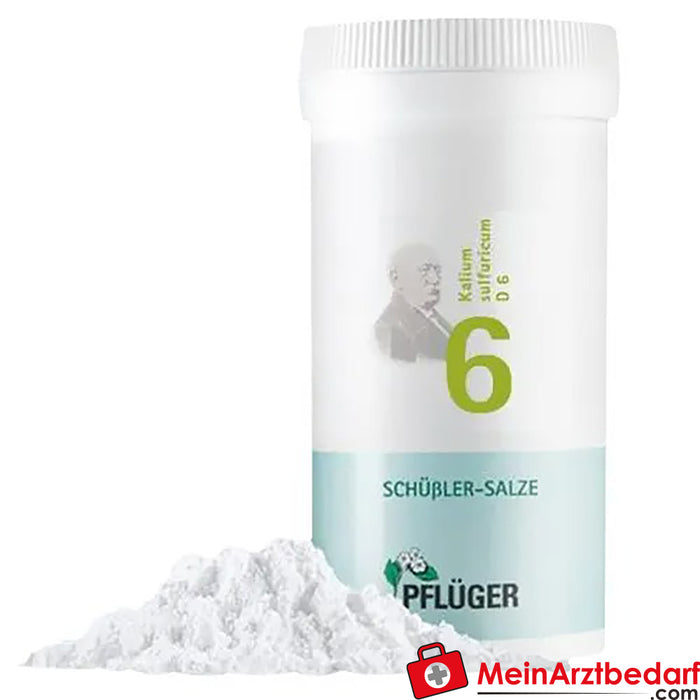 Biochemie Pflüger® No. 6 Potasio sulfúrico D6 Polvo