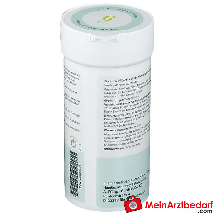 Biochemie Pflüger® Nr. 6 Kaliumsulfuricum D6 Poeder