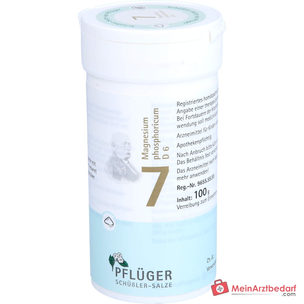 Pflügler Biochemistry No. 7 Magnesium phosphoricum D6 1000 mg polvo