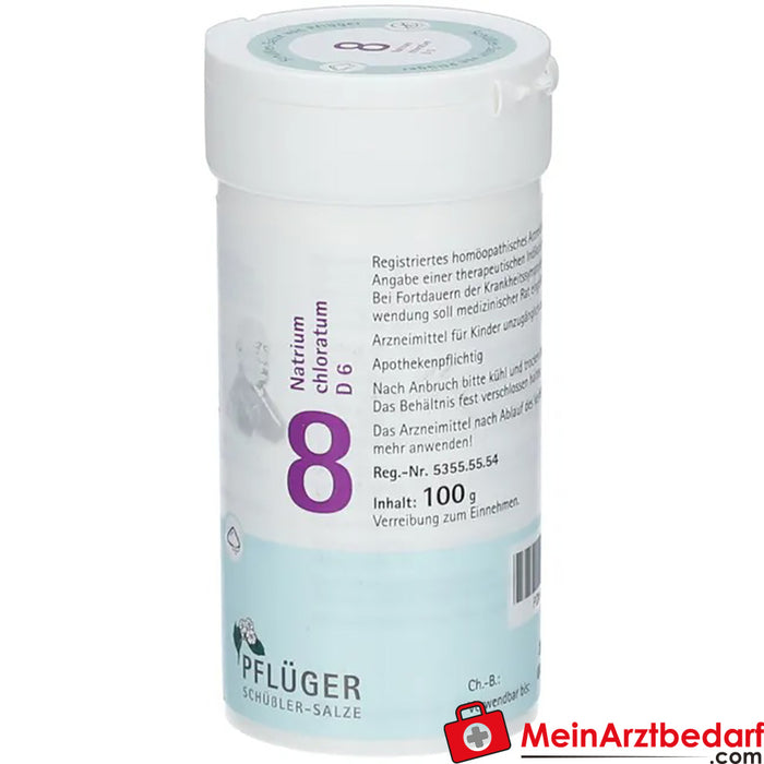 Biochemie Pflüger® N° 8 Natrium chloratum D6 poudre