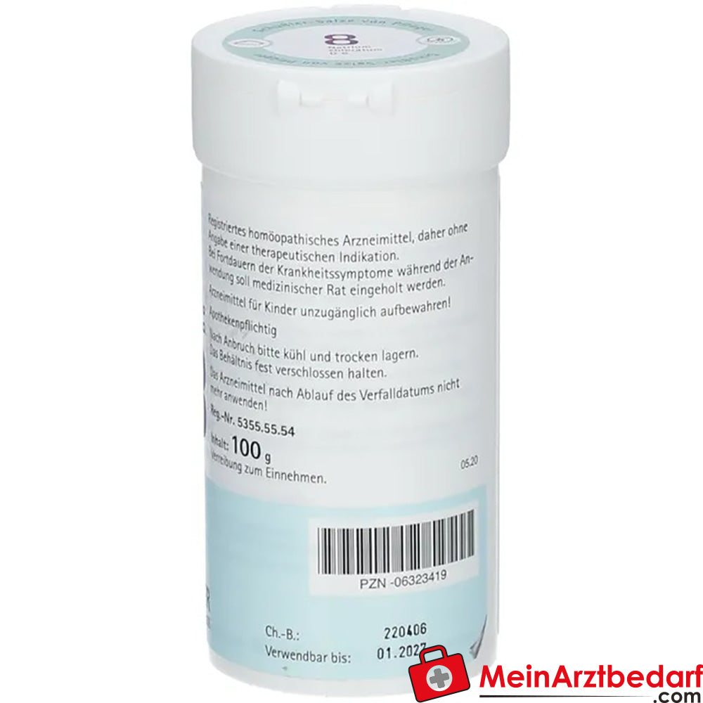 Biochemie Pflüger® Nr. 8 Natrium chloratum D6 Pulver.