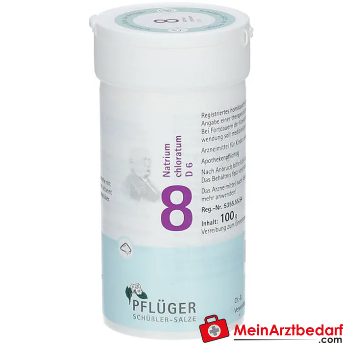 Biochemie Pflüger® 8 号氯通明钠 D6 粉末