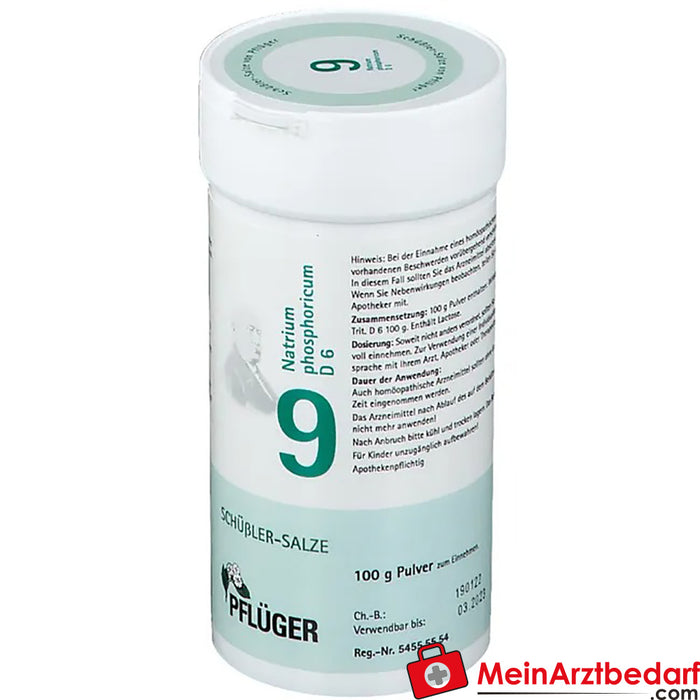 Biochemie Pflüger® No. 9 Natrium phosphoricum D6 w proszku