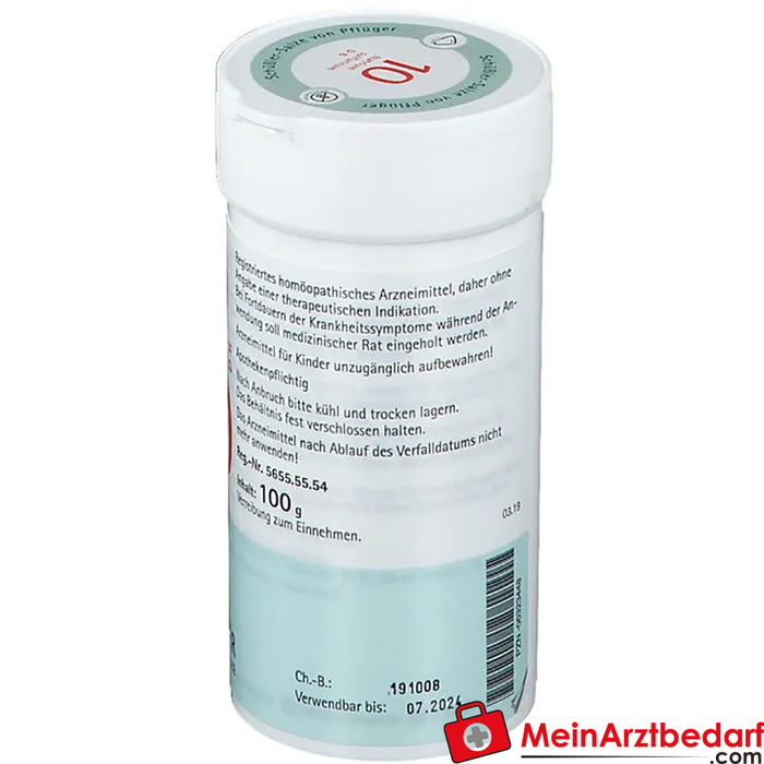 Biochemie Pflüger® No. 10 Natrium sulfuricum D6 Powder