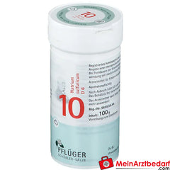 Biochemie Pflüger® Nr. 10 Natrium sulfuricum D6 Pulver.