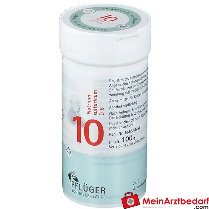 Biochemie Pflüger® Nr. 10 Natrium sulfuricum D6 Pulver