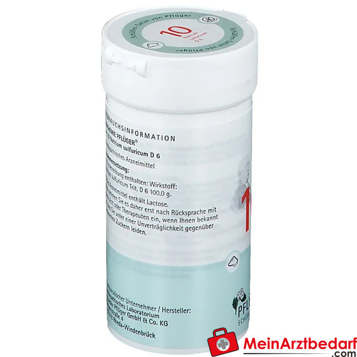 Biochemie Pflüger® No. 10 Natrium sulfuricum D6 w proszku