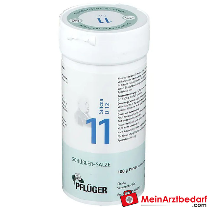 Biochemie Pflüger® No. 11 Silicea D12 in polvere