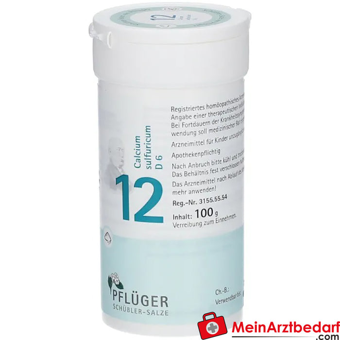 Biochemie Pflüger® No. 12 Calcium sulfuricum D6 w proszku