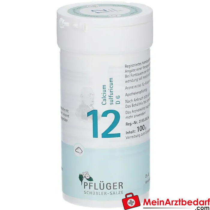 Biochemie Pflüger® No. 12 Calcium sulfuricum D6 Powder