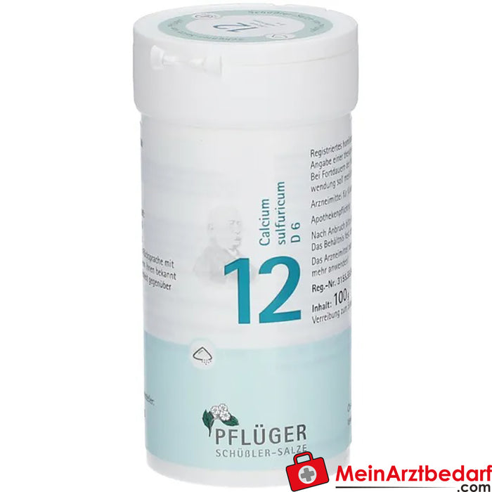 Biochemie Pflüger® 12 号硫酸钙 D6 粉末
