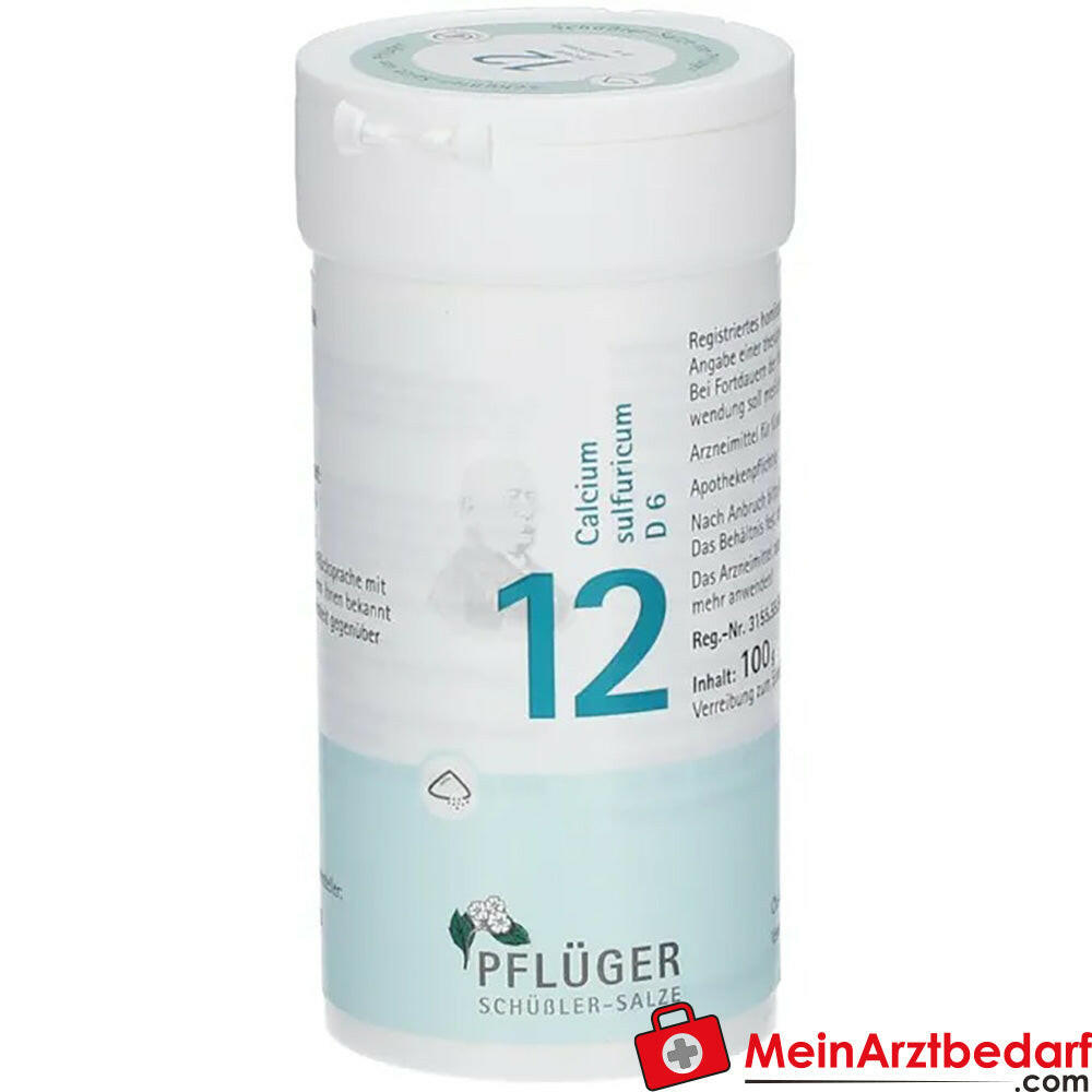 Biochemie Pflüger® Nr. 12 Calcium sulfuricum D6 Pulver.